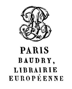 Edition Baudry Librairie Européenne