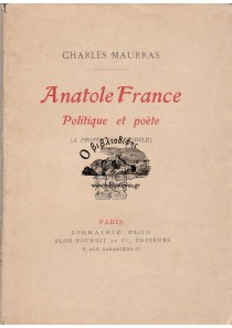 ANATOLE FRANCE POLITIQUE ET POETE (A PROPOS D'UN JUBLIE)